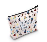 Borsa per cosmetici ispirata alla signora D-oubtfire, idea regalo per fan della signora D-oubtfire Help is On The Way Dear, Way Dear Bag