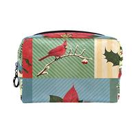 Borsa per cosmetici per donna,borsa per trucco piccola per borsa,buon albero di natale cervi fiocco di neve,Borsa per cosmetici da viaggio,Custodia per il trucco