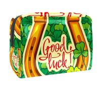 Borsa per cosmetici per donna,borsa per trucco piccola per borsa,buon giorno di san patrizio buona fortuna,Borsa per cosmetici da viaggio,Custodia per il trucco