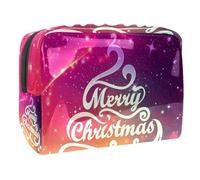 Borsa per cosmetici per donna,borsa per trucco piccola per borsa,buon natale colorato,Borsa per cosmetici da viaggio,Custodia per il trucco