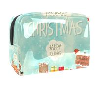 Borsa per cosmetici per donna,borsa per trucco piccola per borsa,buon natale neve,Borsa per cosmetici da viaggio,Custodia per il trucco