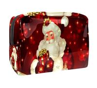 Borsa per cosmetici per donna,borsa per trucco piccola per borsa,buon natale neve santa,Borsa per cosmetici da viaggio,Custodia per il trucco