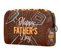 Borsa per cosmetici per donna,borsa per trucco piccola per borsa,buona festa del papà,Borsa per cosmetici da viaggio,Custodia per il trucco