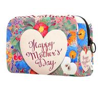Borsa per cosmetici per donna,borsa per trucco piccola per borsa,Buona festa della mamma,Borsa per cosmetici da viaggio,Custodia per il trucco