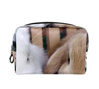 Borsa per cosmetici per donna,borsa per trucco piccola per borsa,buona pasqua coniglio,Borsa per cosmetici da viaggio,Custodia per il trucco