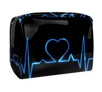 Borsa per cosmetici per donna,borsa per trucco piccola per borsa,cuore d'amore,Borsa per cosmetici da viaggio,Custodia per il trucco