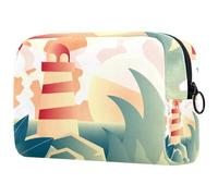 Borsa per cosmetici per donna,borsa per trucco piccola per borsa,faro dei cartoni animati,Borsa per cosmetici da viaggio,Custodia per il trucco