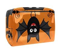Borsa per cosmetici per donna,borsa per trucco piccola per borsa,pipistrello di halloween del fumetto,Borsa per cosmetici da viaggio,Custodia per il trucco