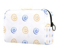 Borsa per cosmetici per donna,borsa per trucco piccola per borsa,turbinio dell'acquerello,Borsa per cosmetici da viaggio,Custodia per il trucco