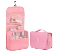 Borsa Per Cosmetici Sacchetti Per Trucco Da Donna Viaggiare Per Saccheggio Cosmetico Organizzatore Organizzatore Impermeabile Neceser Bagnata Per Bagno-Rosa