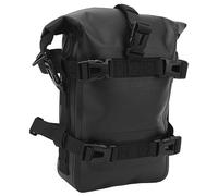 Borsa per Crash Bar per Moto, capacità 4L Nera Pad Antiscivolo Impermeabili Multifunzione Borsa Laterale per Moto a Sgancio Rapido per Esterni