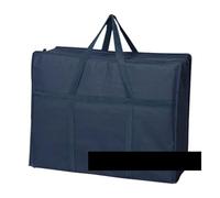 Borsa per Cuscini da Esterno Borsa portaoggetti in tessuto Oxford impermeabile e resistente for giardino, cuscino nero, set di scooter, organizer pieghevole, coprisedie, mobili da esterno(Blue-XL)