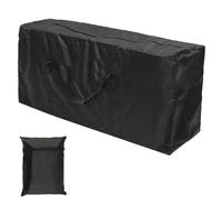 Borsa per Cuscini da Giardino, 173x76x51cm Borse di Stoccaggio per Esterni, Borsa per Cuscini da Giardino con Manico e Cerniera, per Cuscini per Mobili da Giardino