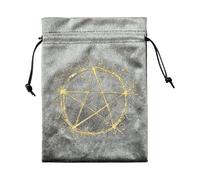 Borsa per dadi, contenitore morbido e portatile, custodia in velluto con coulisse, per gioielli, giochi, gettoni, oggetti, regali per feste, premi in ppassionati di tarocchi, donne, uomini,