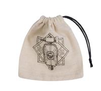 Dwarven Beige & Nero Basic Dadi Borsa Roleplaying Giochi Q-workshop RPG BDWA102