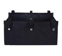 Borsa per deambulatore sottosella | Borsa pieghevole per deambulatore e deambulatore | Borsa organizer per deambulatore | Borsa da passeggio sotto il sedile per riporre portafogli, telefoni, libri