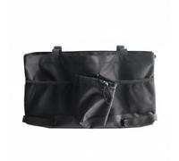 Borsa per Deambulatori Borsa Organizzatore Tasca Portaoggetti Sacca Appendibile Compartimenti a Rete Tessuto Oxford 600D, Borsa Organizer Per Deambulatore, Array, Nero