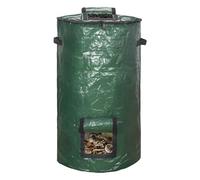 Borsa per del compost, Contenitori per rifiuti da cortile pieghevoli, Borsa per compost ambientale con manici Cestino per rifiuti da giardino Borsa in PE fermentata fatta in casa, Borse da