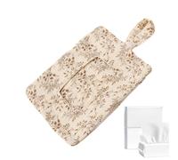 Borsa per diaper portatile, organizer impermeabile rimovibile da 9,5 pollici, con sul polso, tasca a sgancio rapido, stile moderno con finitura verde