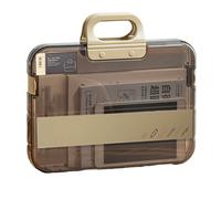 Borsa Per Documenti - Borsa Organizer Trasparente Impermeabile A4, Custodia Per Documenti Con Maniglia | Per La Casa, Il Viaggio, La Scuola, La Documentazione, La Ricevuta Del Laptop