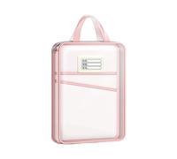 Borsa per documenti | Borsa portaoggetti portatile riutilizzabile a forma di L - Tasca con cerniera a forma di L con apertura | per ufficio scuola giochi da tavolo puzzle viaggio aula casa studente