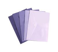 Borsa per documenti formato lettera, chiusura a bottone, resistente all'acqua, cartella portadocumenti per la scuola, chiusura a bottone