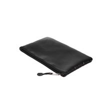 Borsa per Documenti Impermeabile Resistente Al Fuoco Silicone Liquido a Doppio Strato per Uso Domestico 27x16 Cm (29 * 20 cm)