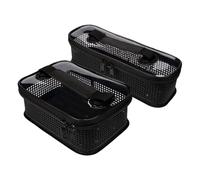 Borsa per esche da pesca - borsa con gancio per esche a rete | Borsa per barche da pesca | Organizzatore per esche con design a maniglia | Attrezzature per il flusso di pesce