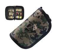 Borsa per esche Utility Binder Tackle Bag, borsa per attrezzi da pesca - borsa impermeabile double face, per paillettes in metallo, gancio per mosche, ami da pesca, Attributo singolo, vedi