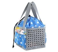 Borsa per FABA Raccontastorie e Personaggio Sonoro Italino Custodia Portatile per Toniebox Figures Cuffie, Blu