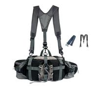 Borsa per fianchi da trekking con biberon sul lato della striscia per