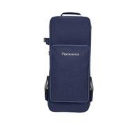 Borsa per flauto cinese Hulusi Borsa morbida Chiusura con cerniera Multifunzione Hulusi Cucurbita Borsa per flauto Zaino Hulusi per viaggiare, BLU