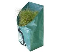 Borsa per foglie da giardinaggio, 200 l, pieghevole, borsa per la spazzatura resistente, per la pulizia del cortile, leggera e riutilizzabile, caricatore per rimuovere le foglie da giardino, cortile