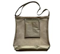 Borsa per foraggiamento per funghi, borsa a rete di grande capacità, organizer durevole per frutta, bacche, funghi, fiori selvatici, rocce, minerali, ideale per giardino, parco, spiaggia, avventura