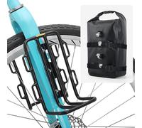 Borsa per forcella anteriore da 8 litri, per moto e bicicletta, design resistente alle intemperie e funzionalità facile da mettere e togliere