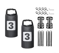 Borsa per forcella da bicicletta, impermeabile, portatile, 5L7L, per mountain bike e ciclismo su strada (2 montaggi)