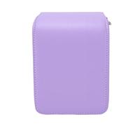 Borsa per Fotocamera Adatta per or Custodia Elegante in Pelle PU di Terza Generazione con Tracolla Regolabile per la Fotografia Istantanea (PURPLE)
