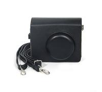 Borsa per fotocamera KODAK MS300, 14,5 x 13,5 x 6,5 cm, custodia protettiva a tracolla, guscio rigido in pelle PU, interno imbottito con scomparti, fotografia on-the-go (nero)