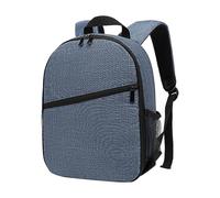 Borsa per fotocamera | Zaino per fotocamera | Borsa per fotocamera DSLR | Doppia tracolla DSLR zaino | impermeabile di grande capacità | per fotografi fotocamere reflex, Blu, Refer to description