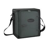 Borsa per frigorifero pieghevole - borsa per la consegna di alimenti isolati | Caso piccolo | Nylon Small Refrigerator per il trasporto del frigorifero | Caso per il trucco nero | Cong Protector