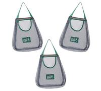 Borsa per frutta e verdura con montaggio a parete Design a maglie robuste Grande capacità Facile installazione Soluzione di stoccaggio da cucina Cesto portaoggetti in rete di grande capacità