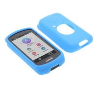 Borsa per Garmin Edge 1030 Custodia Protettiva Silicone Custodia Gomma GPS Blu