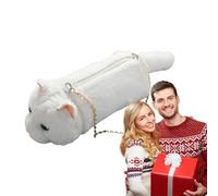 Borsa per gatti, Borsa per animali di peluche a tracolla realistica | Portatile Accessorio convertibile alla unico e accattivante a forma di gatto reali