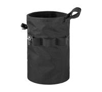 Borsa per gesso per arrampicata su roccia, borsa per gesso con cintura regolabile in vita e tasca portaoggetti con cerniera, attrezzatura per ginnastica, sollevamento, golf, bar, piscina, boulder