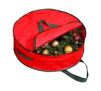 Borsa per ghirlande, grande borsa natalizia per ghirlande, organizer impermeabile, con cerniera, per il Ringraziamento, auto, traslochi, Halloween, appartamenti, vacanze