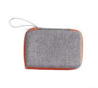 Borsa per giocattoli, custodia protettiva rigida per blocchi Giiker, leggera e portatile, adatta per blocchi da costruzione GiiKER (arancione-grigio)