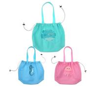 Borsa per Giocattoli da Spiaggia Necessaire per Giocattoli in Sabbia con | Borsa con Cordino per Spiaggia per Campeggio Viaggio Vacanza Piscina Palestra Escursioni