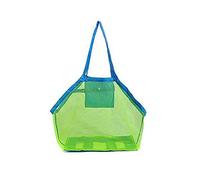 Borsa per giocattoli per bambini, grande, borsa da spiaggia, borsa da spiaggia, borsa da spiaggia, borsa per il trasporto, leggera e portatile, verde d e popolare