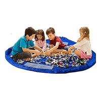 Borsa per giocattoli, tappetino da gioco per bambini, grande borsa per ordinare, tappeto pieghevole per bambini, organizer portatile per giocattoli per bambini, borsa con coulisse, 150 cm