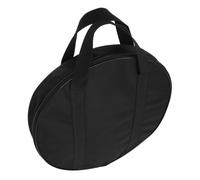 Borsa per Gong a Strato Singolo 40x8 Cm, Nero, 1 Pezzo | Tracolla Regolabile, Cerniera Antiruggine, Oxford Resistente, per Maestri e Musicisti in Viaggio